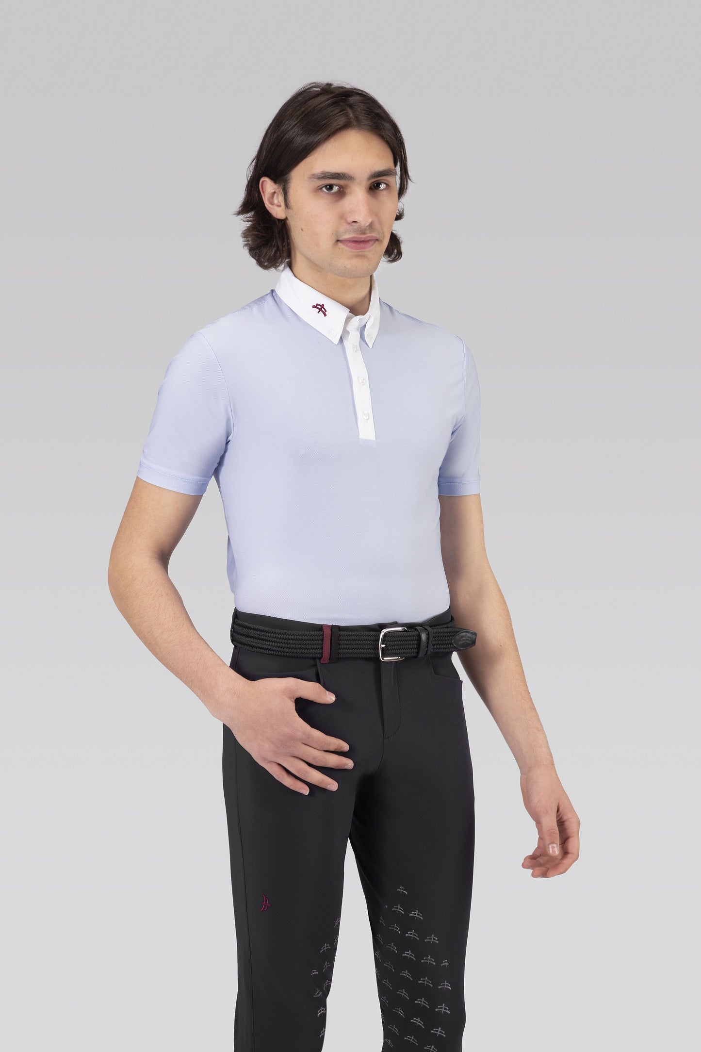 Men polo shirt technical fabric mod. ERIC