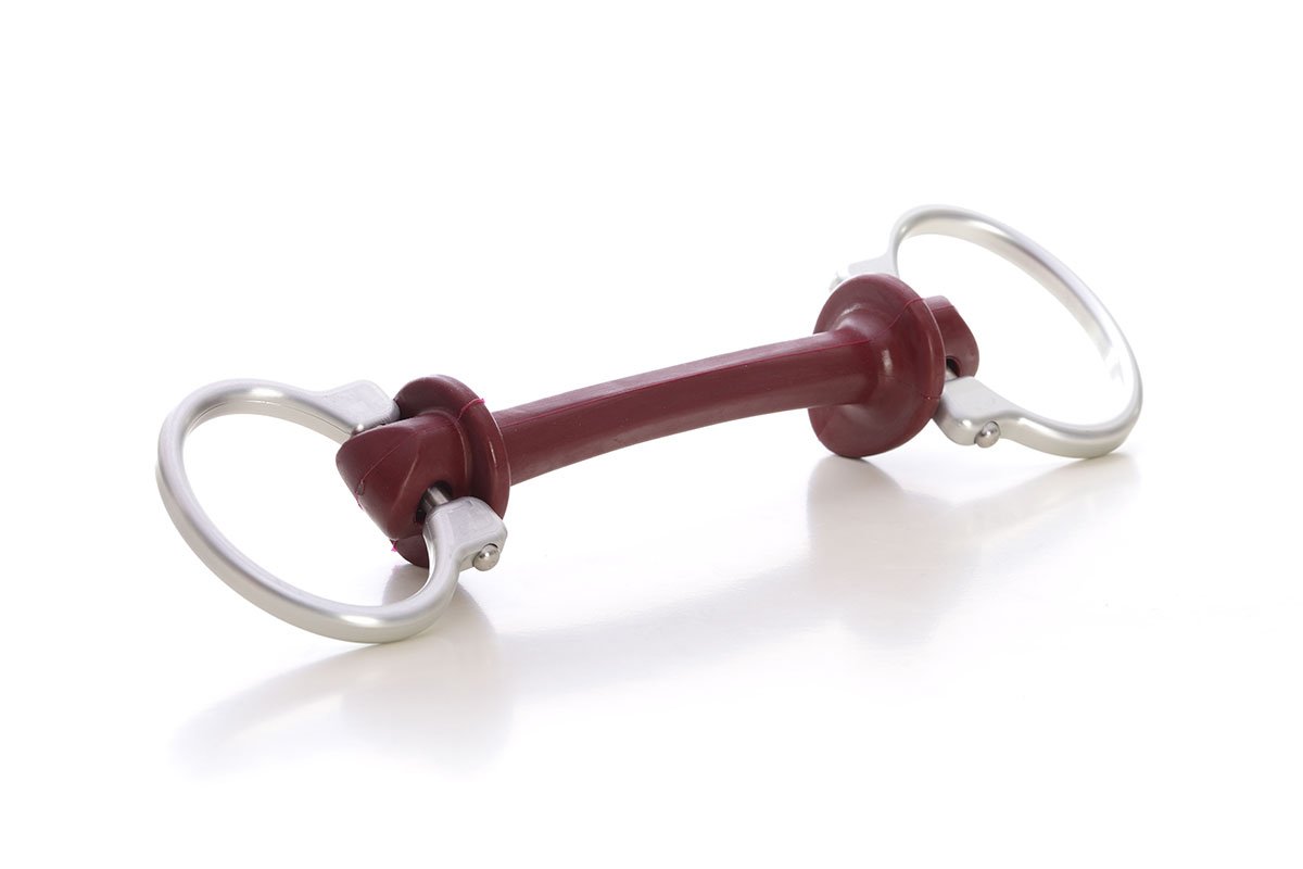 Bit | Big Egg Butt snaffles | soft hardness | Makebe | Limobits | silver | technical aluminium | stainless steel