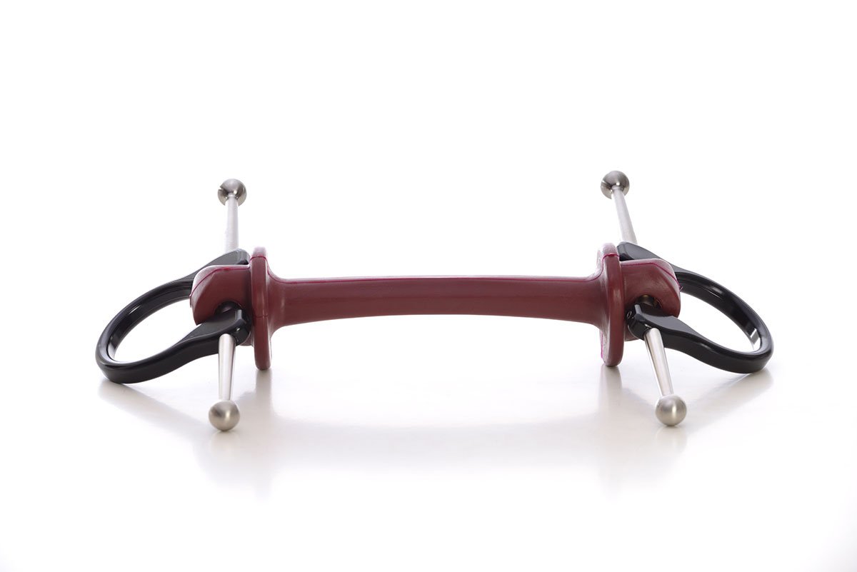 Full Cheek Short | Bit | Limobits | Makebe | steinless steel | aluminum | technical | horse accessories | soft hardness | black