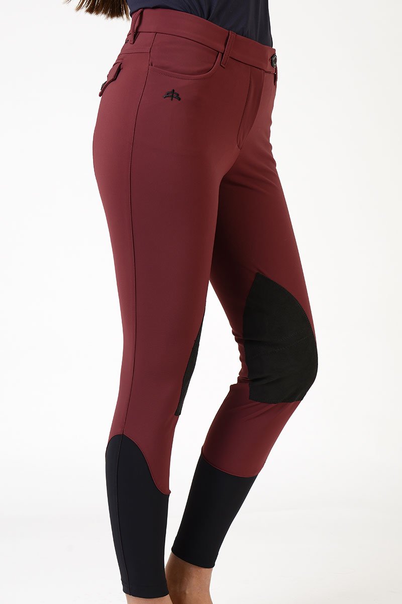 AUDREY Ladies breeches with alcantara grip