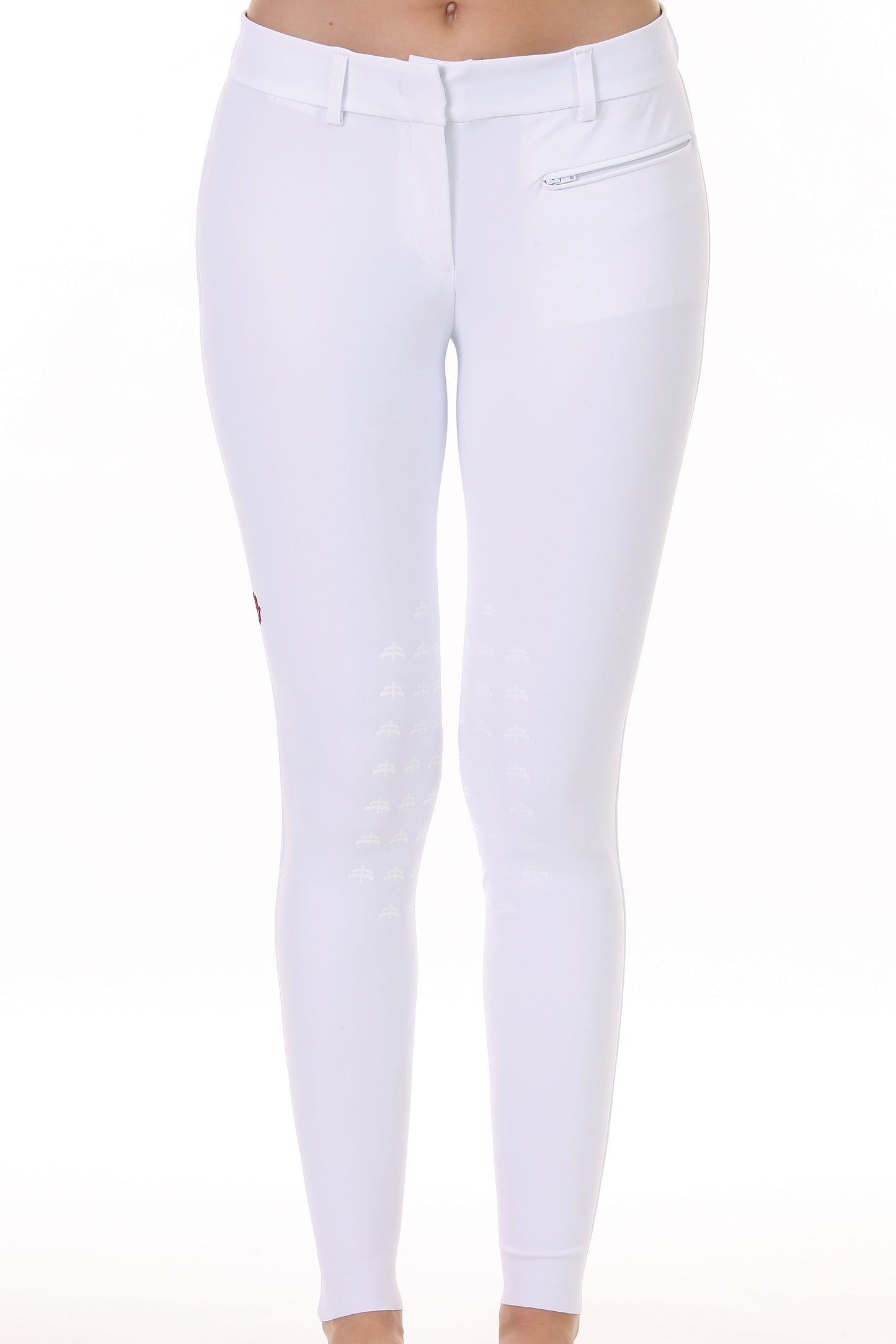 Ladies breeches | lady breeches | equestrian | riding breeches | clothing | grip | model PENELOPE | Makebe | made in Italy | comfort of movement | gel grip | technical materials | jump | jumping | middle waist | white |