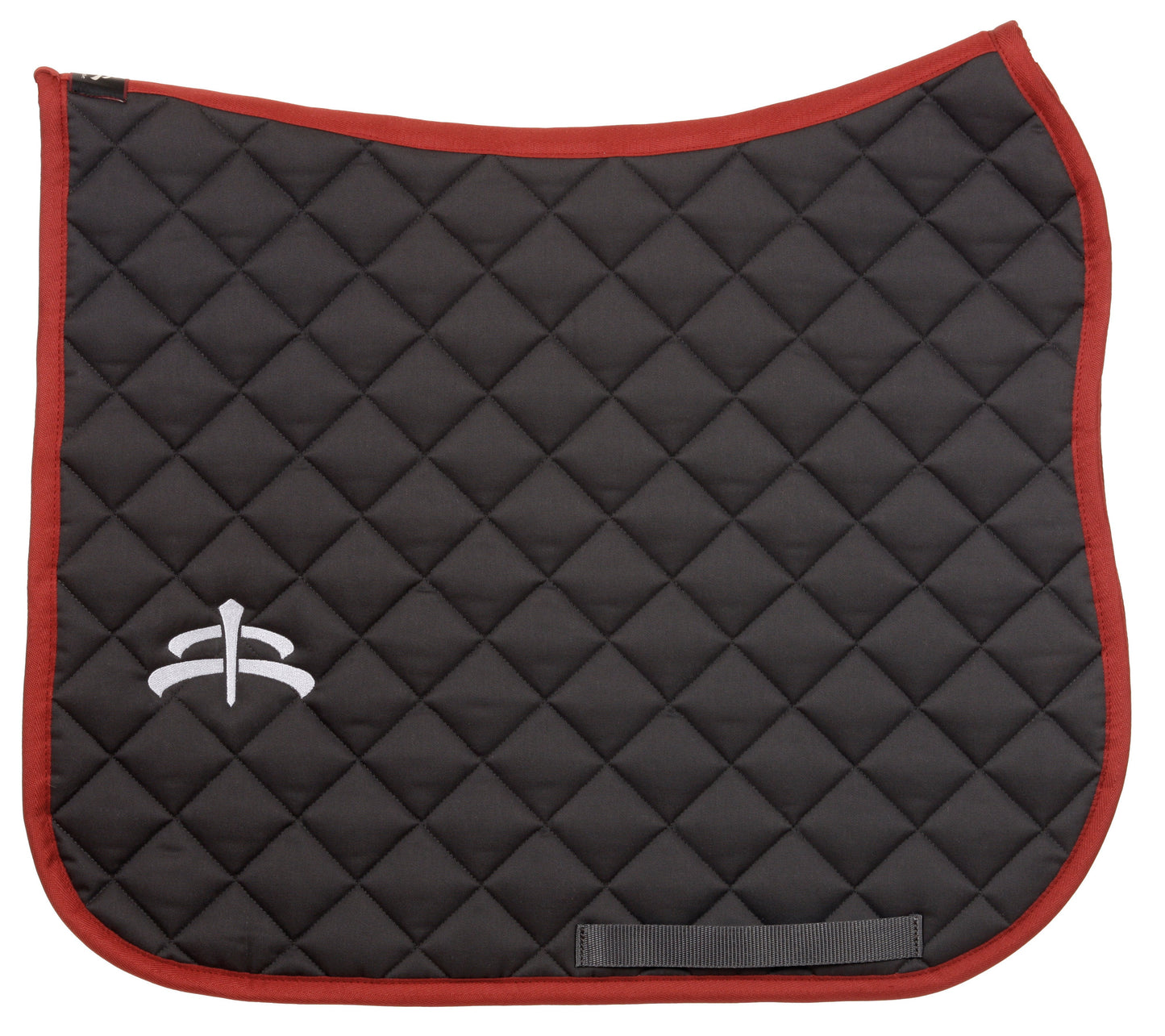 Jump carded saddle pad with Makebe logo