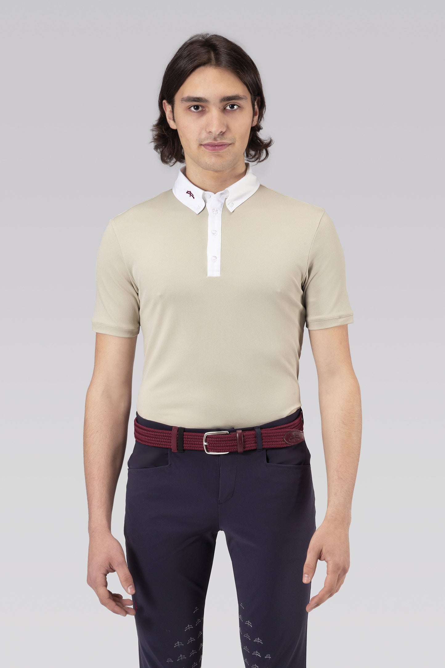 Men polo shirt technical fabric mod. ERIC