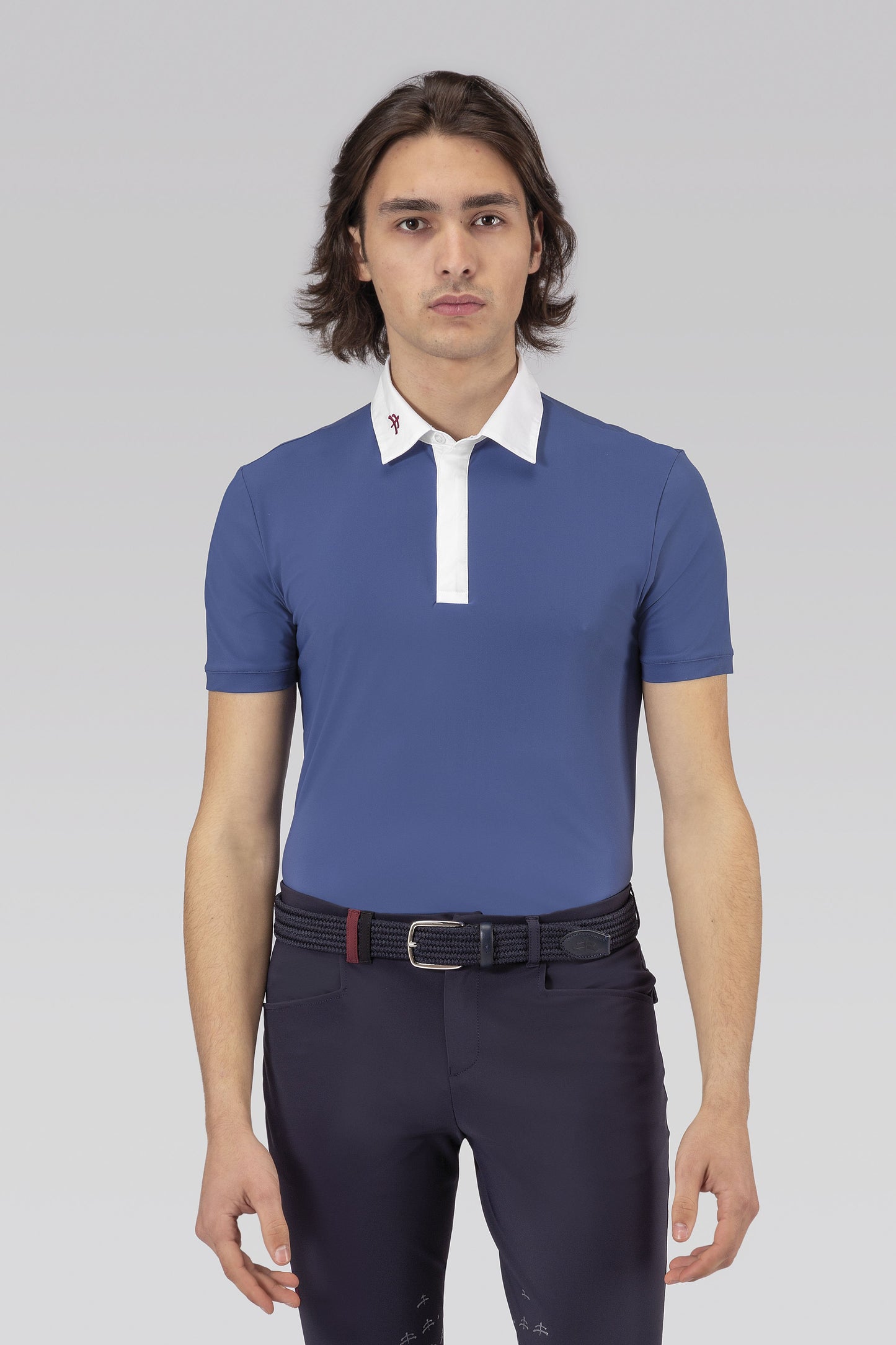 Men polo shirt technical fabric mod. WILLIAM