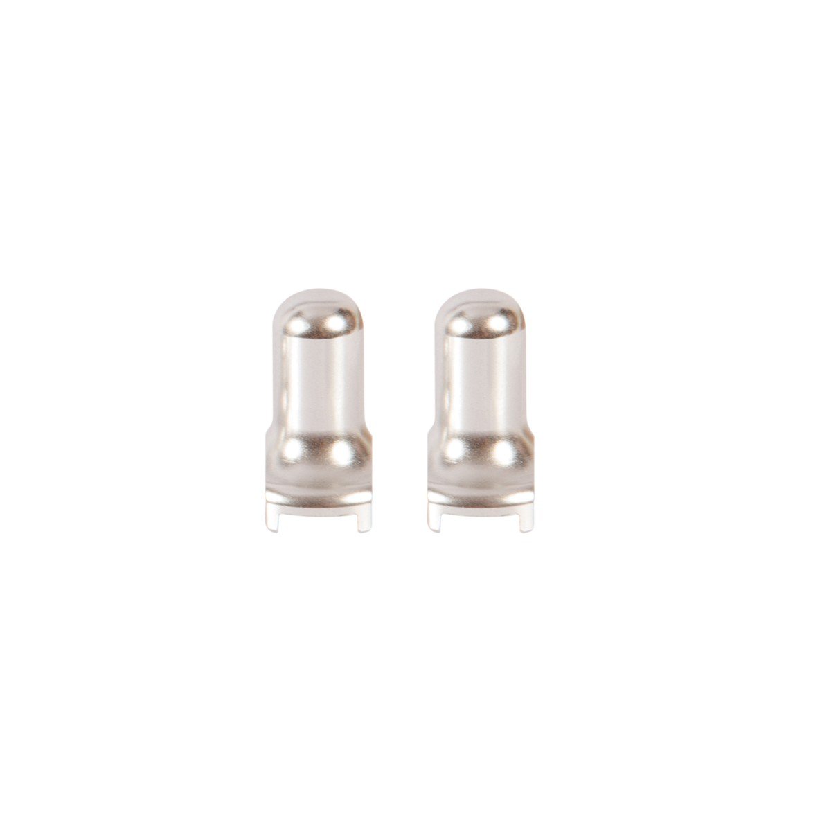 Spur with hammer head final interchangeable kit | final interchangeable kit | final interchangeable | spur | technical | Makebe | equestrian | riding | horse | combinations of terminals | terminals | Lightweight | Durable | Ergonomic | silver |