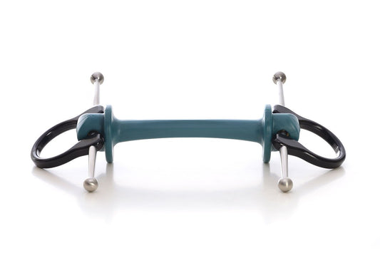 Full Cheek Short | Bit | Limobits | Makebe | stainless steel | aluminum | technical | horse accessories | medium hardness | black