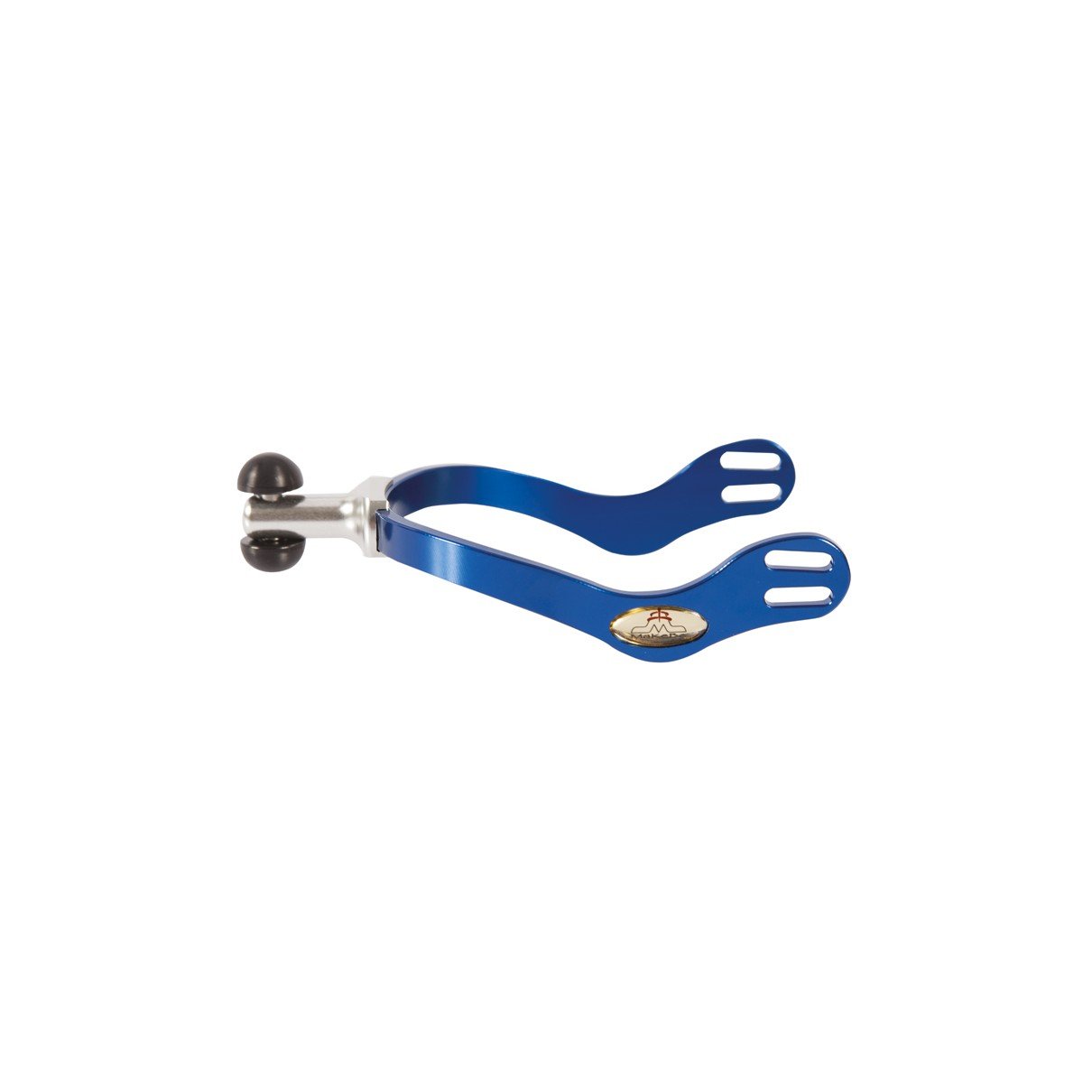 Spur roller ball | final interchangeable kit | final interchangeable | spur | technical Makebe | equestrian | riding | horse | combinations of terminals | terminals | blue |